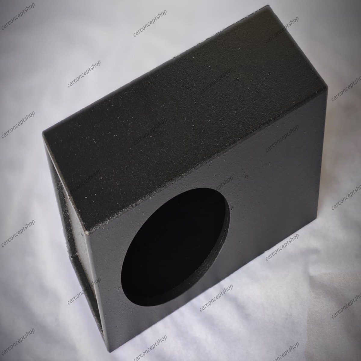 10-inch Ultra-Slim Profile Sealed Subwoofer Enclosure | Low-Space Specialist | 400 RMS Rated | Rugged Textured Finish
