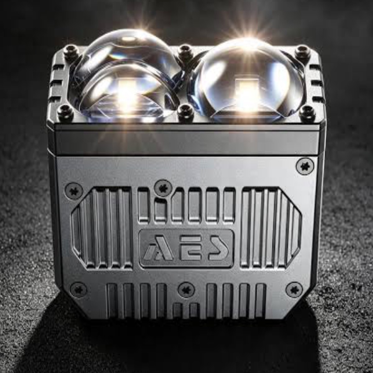 AES NV-5 Hyperboloid Auxiliary Bi-LED Projector Lens (75W High Beam | 50W Low Beam | 6000K Super White