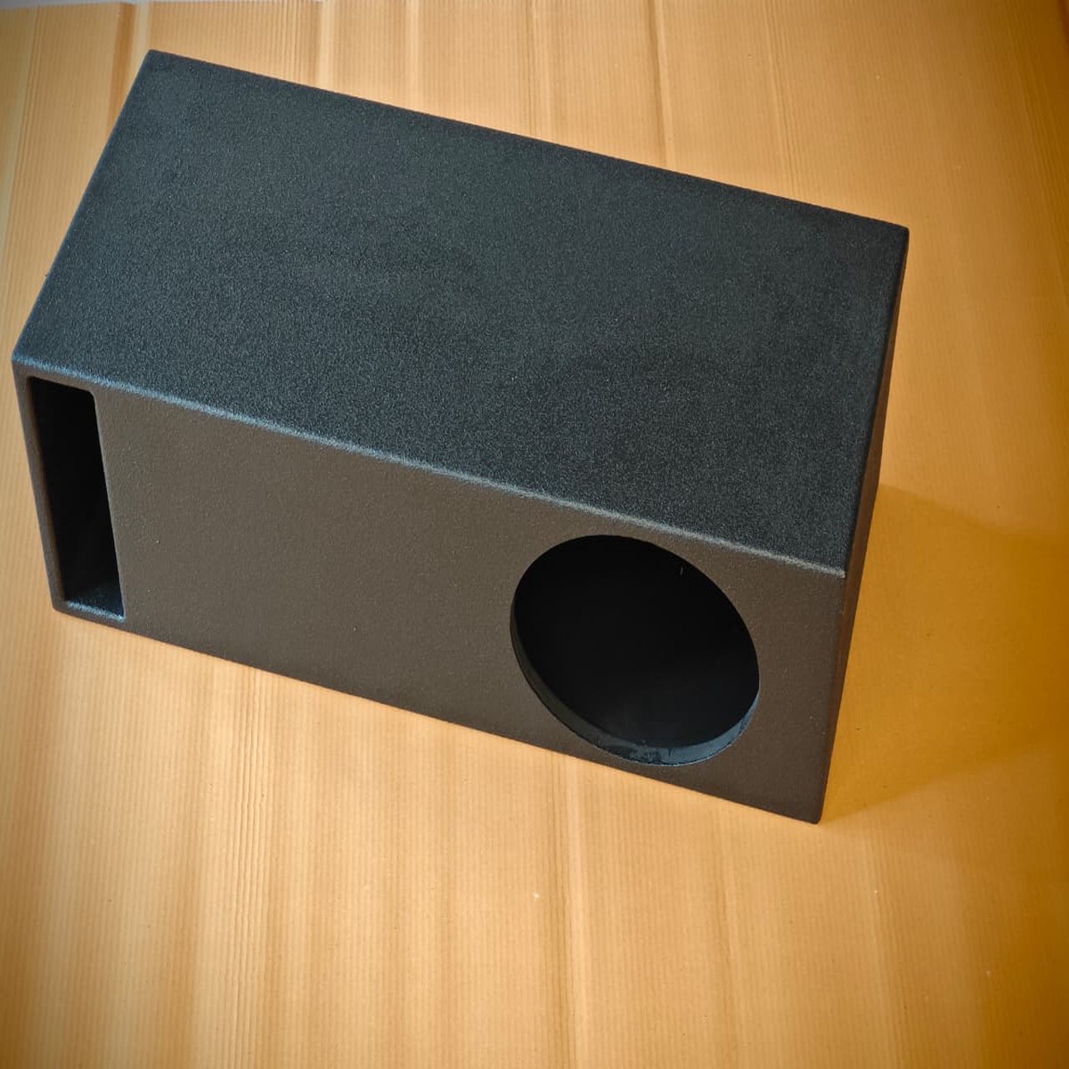 Elite Series 10″ Custom Textured Paint L-Port Subwoofer Enclosure | 1.8 Cu. Ft. | Precision Tuned @ 36Hz