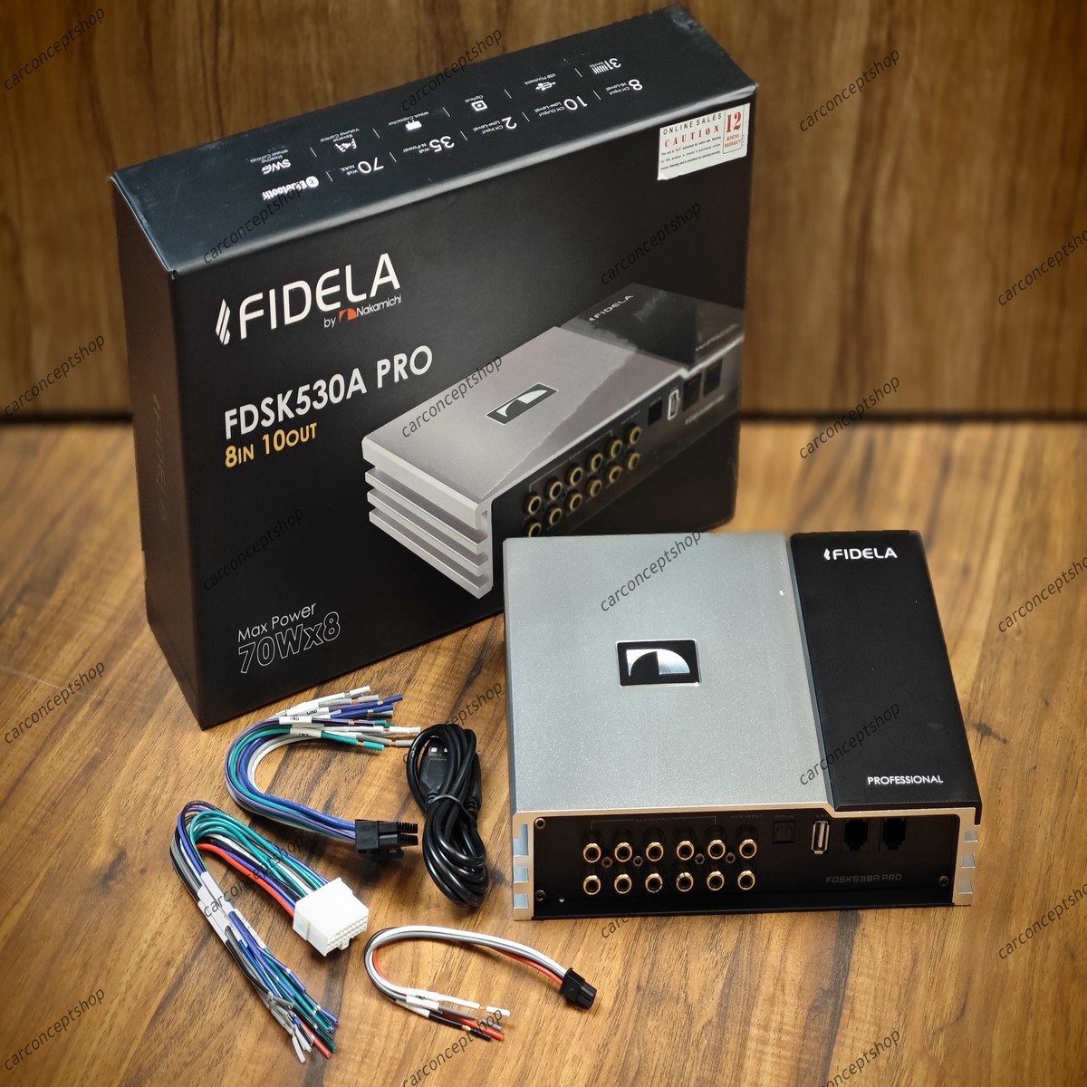 Nakamichi FDSK530A PRO 10 channel Dsp with amplifier [original]