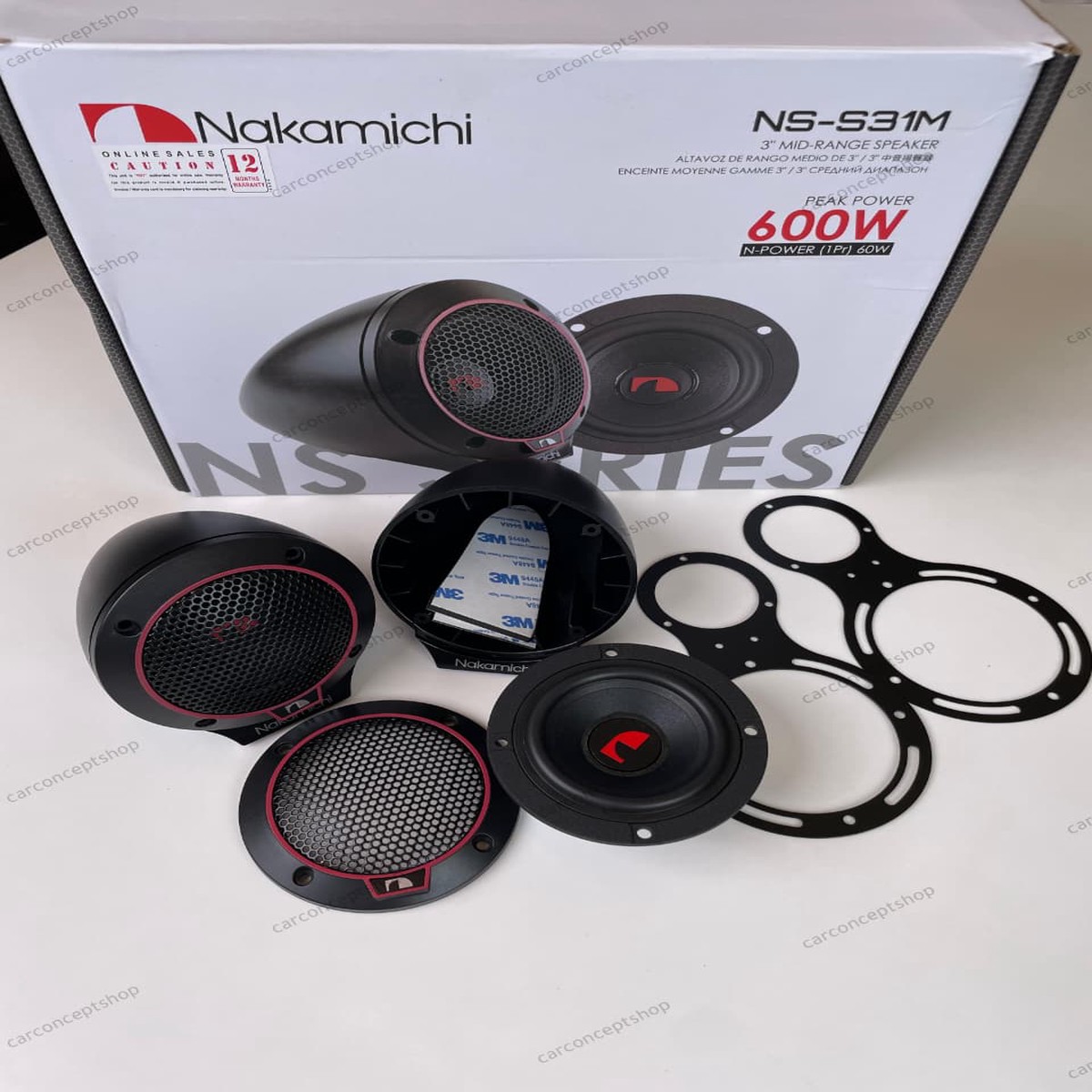 Nakamichi NS-S31M 3′ Midrange Speaker