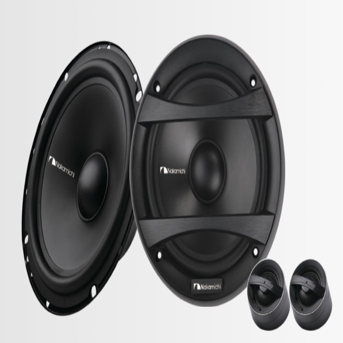 Nakamichi NSE-CS1628 6.5 Inch 2-Way Component Speaker System | 520W Peak Power | Premium Car Audio Speakers