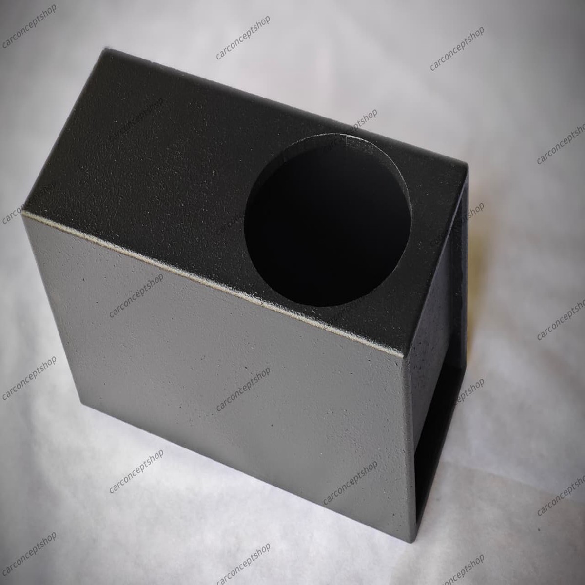 Subwoofer Enclosure 8 inch slim | Bottom-Slot Ported | High-Velocity Bass | Rugged Textured Finish