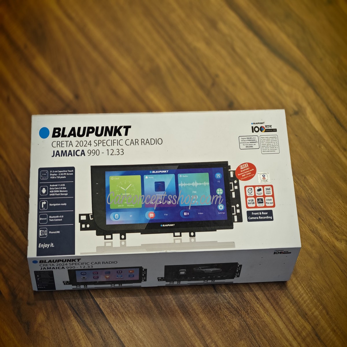 Blaupunkt Jamaica 990 – 12.33″ For Creta 2024 With Camera
