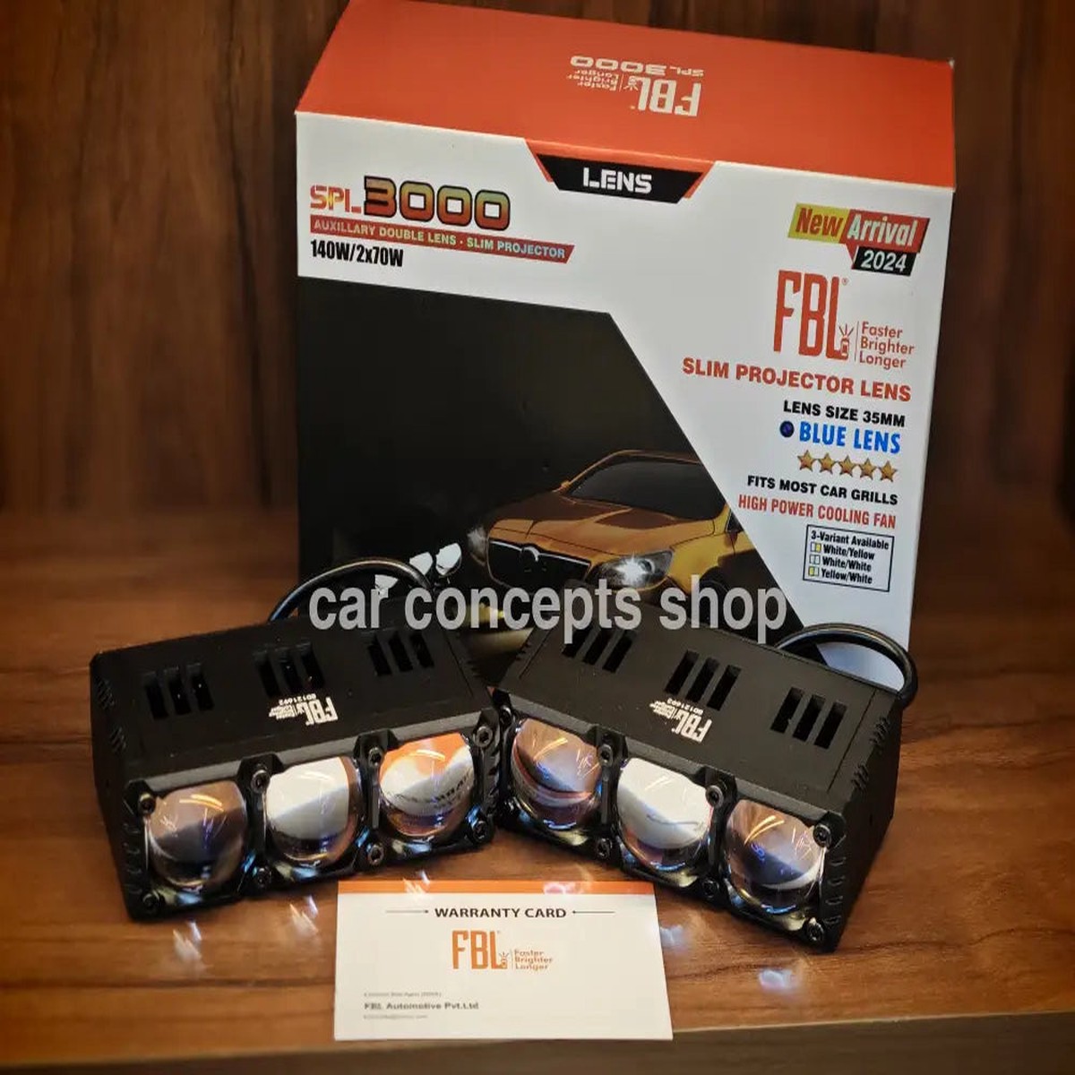 FBL Spl 3000 Three Lens Auxiliary Light 140 W