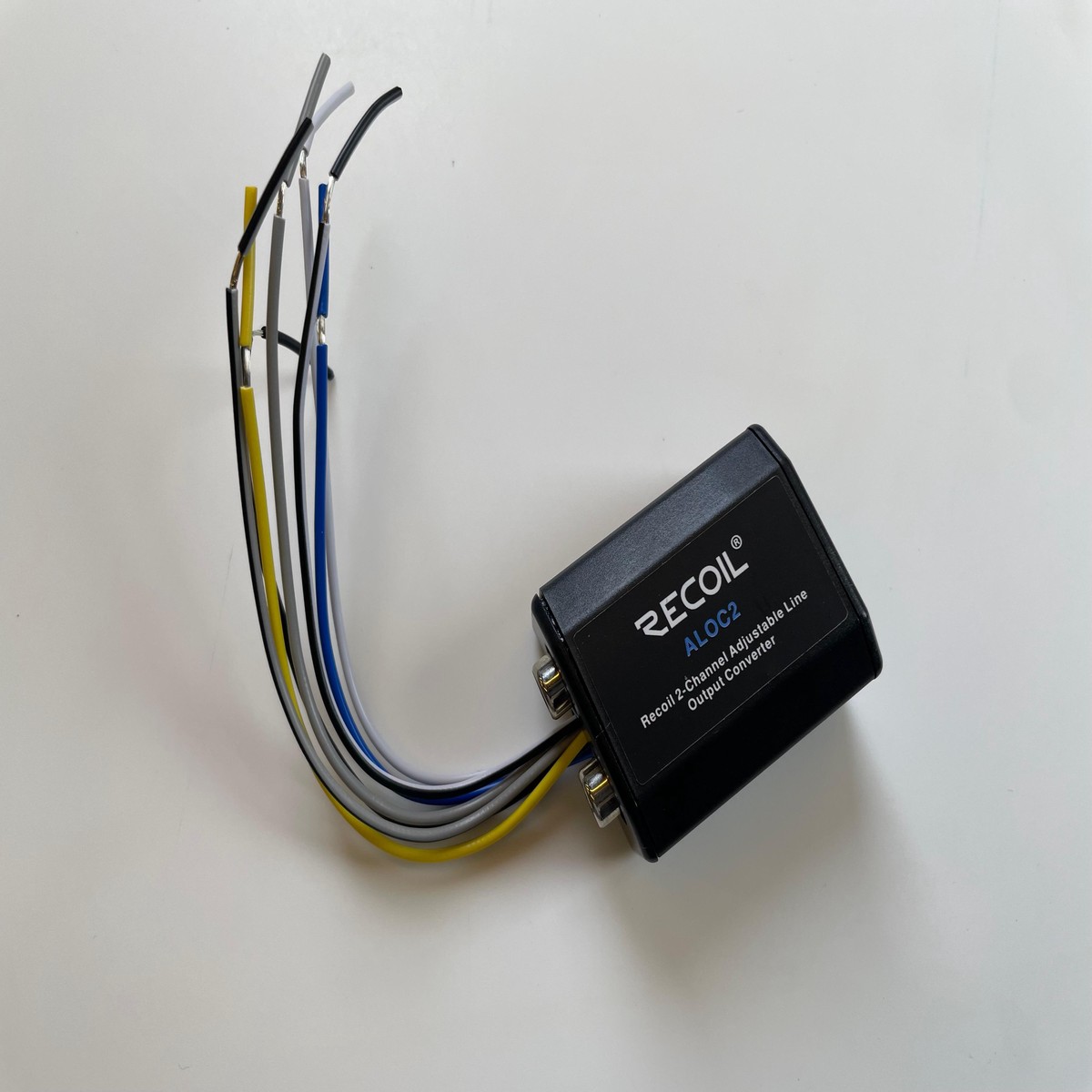 Recoil ALOC2 2-Channel Adjustable Line Output Converter with Remote Turn-On Trigger