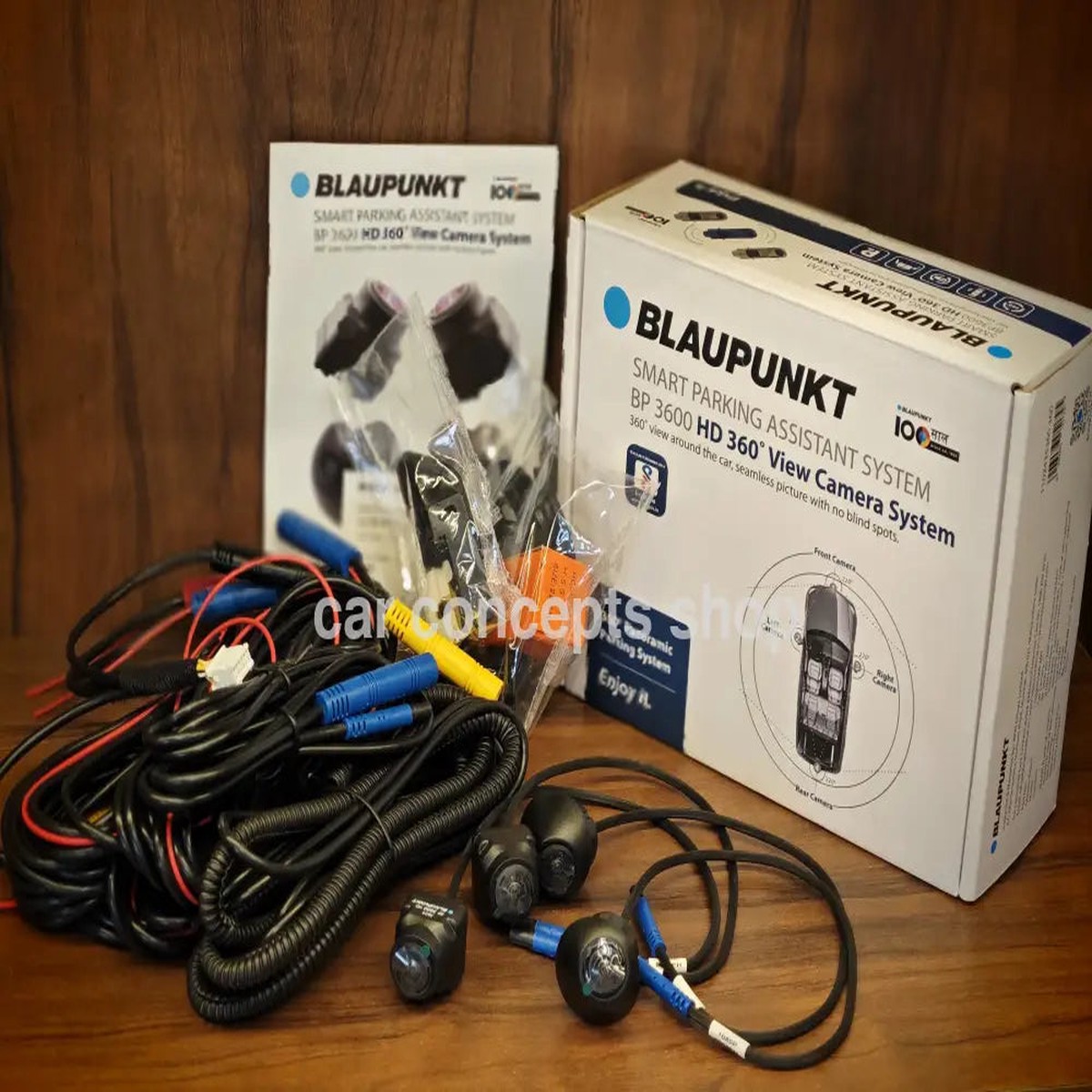Blaupunkt BP3600 360 View Camera System for Smart Parking Assistance
