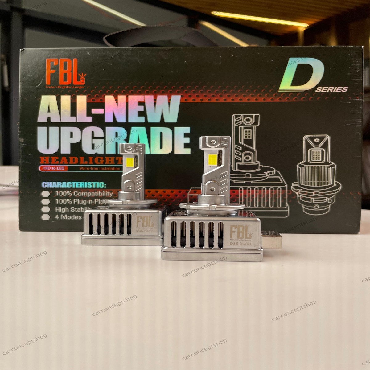 FBL D3 LED Bulb 6000k 90w
