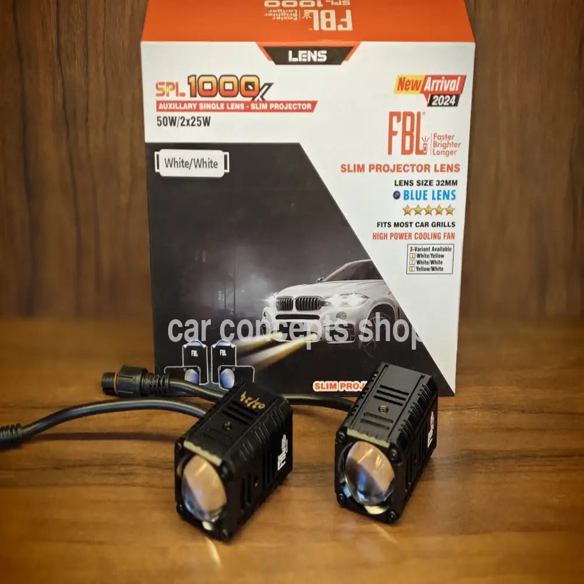 FBL Spl 1000 Auxillary Single Lens Slim Projector 50 W