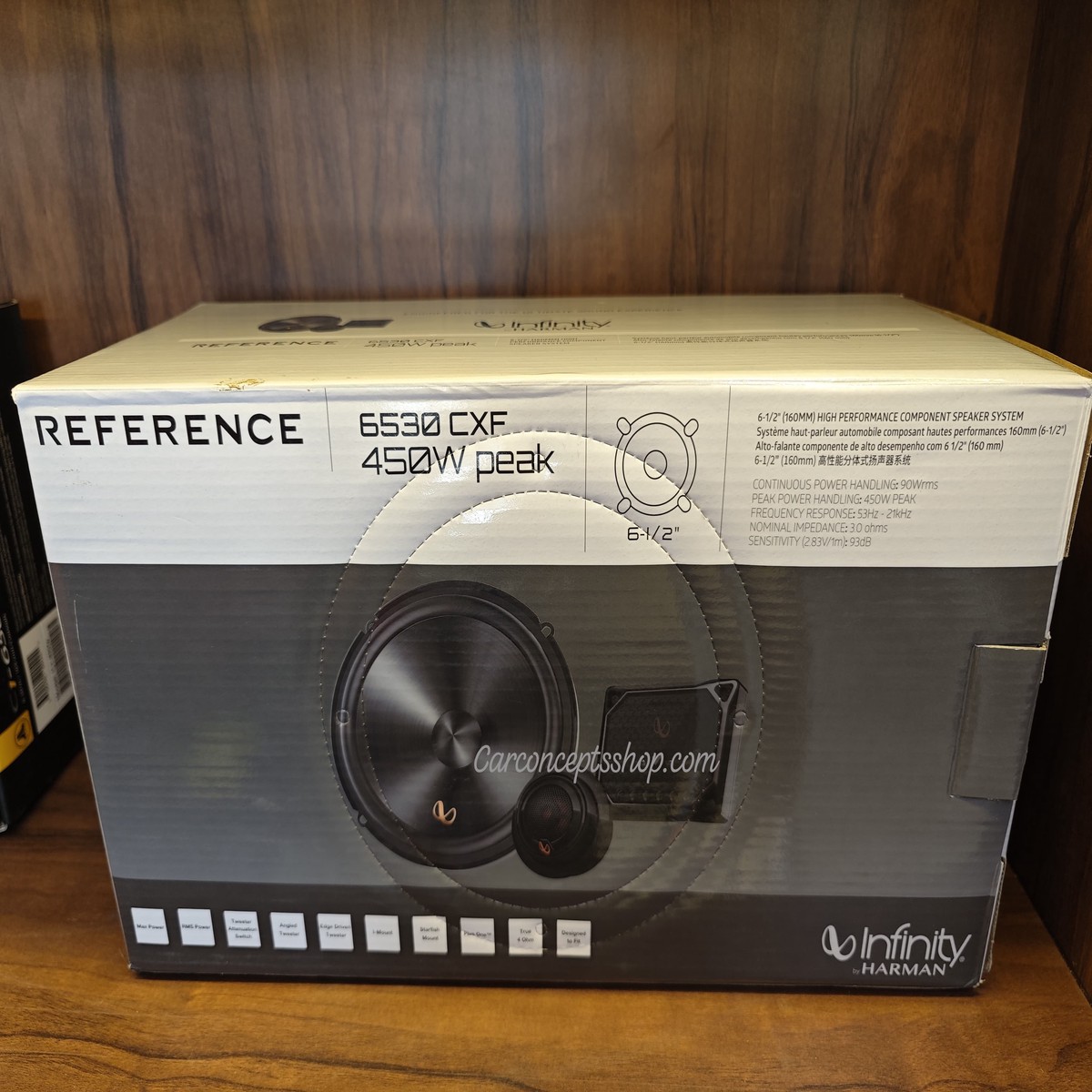 Infinity Reference Ref-6530cxf Component Speaker