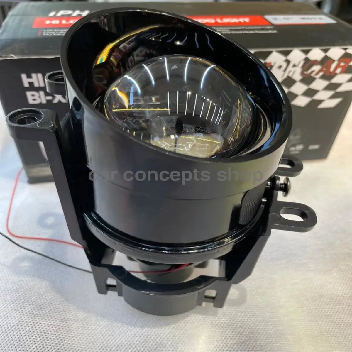 IPHCAR Flatbottom M612  Bi Xenon Fog Projector Bodies With Toyota Bracket