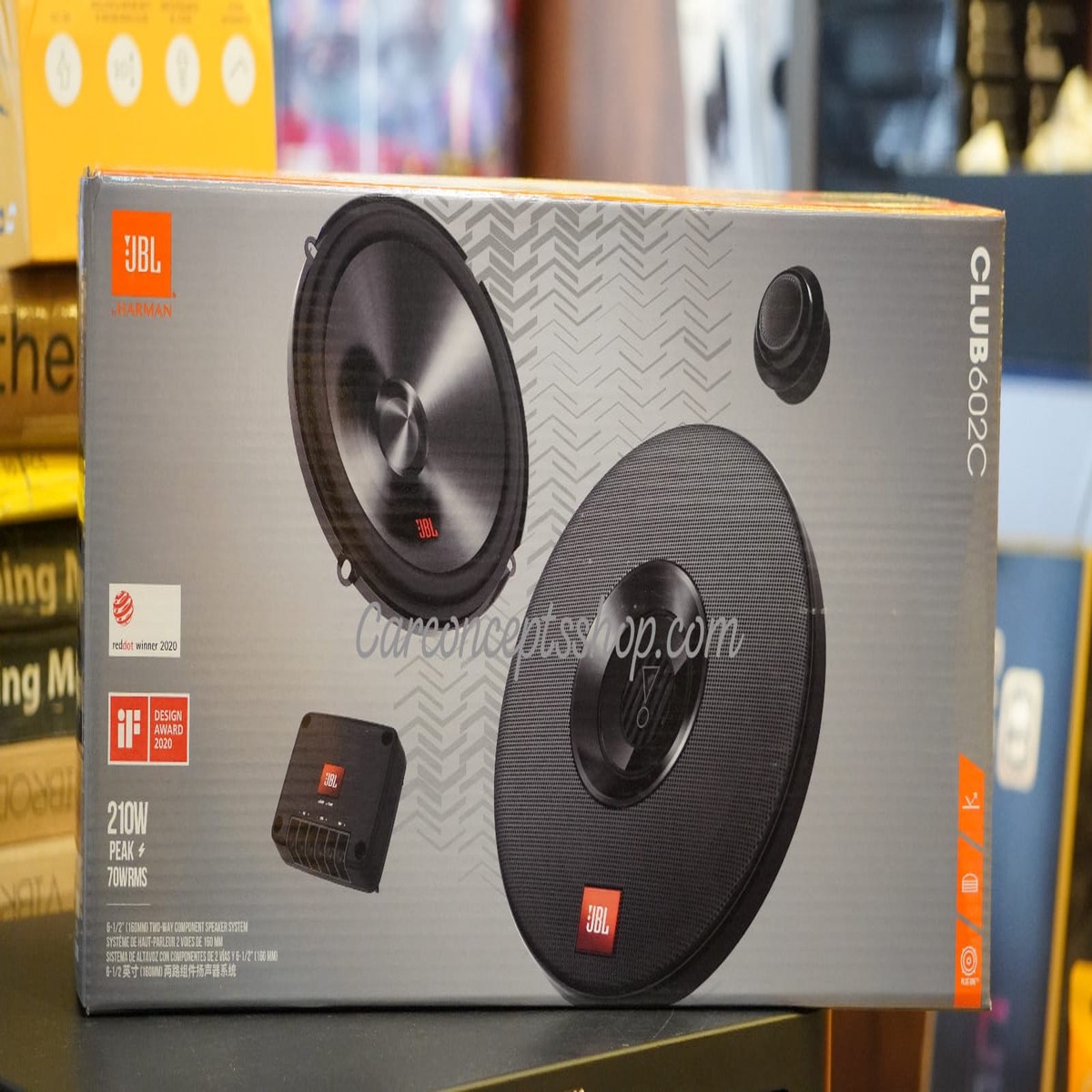 JBL Club 602C- 6.5″, Two-way Component Speaker