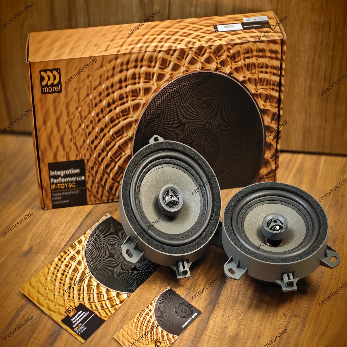 Morel Direct Fit 6.5” Coaxial Speaker for Toyota Cars IP-TOY6C 2WAY