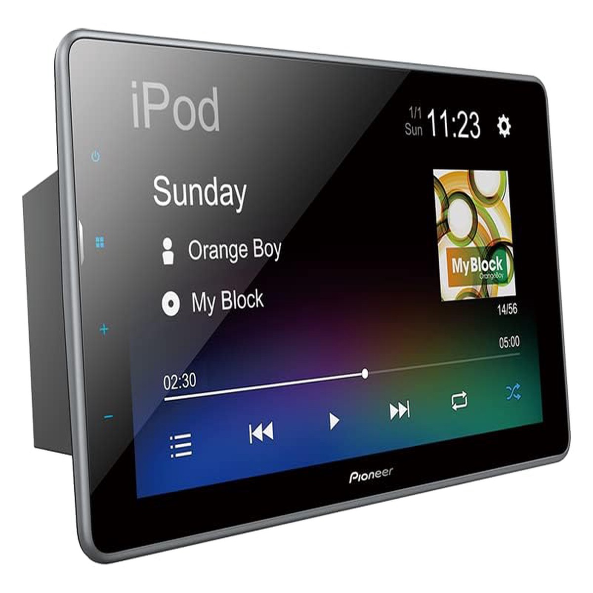 Pioneer DMH-AF555BT 9″ Large Capacitive Touch Screen & Seamless Smartphone Mirroring with WebLink Cast