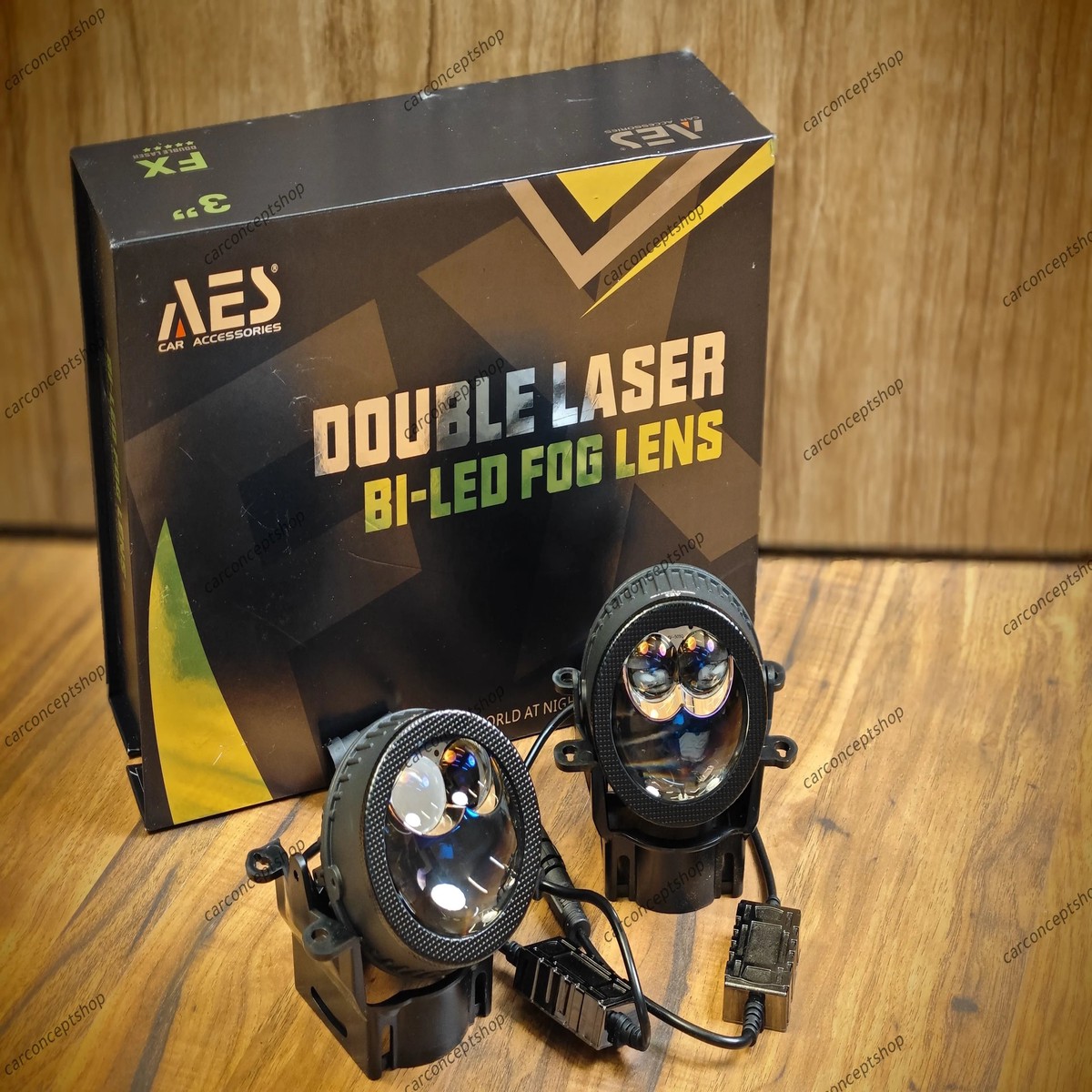 AES FX 3 Double Laser Bi-Led Fog Projector