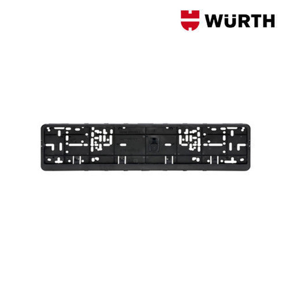 Wurth Car Number Plate Holder – Premium Quality and Universal Fit