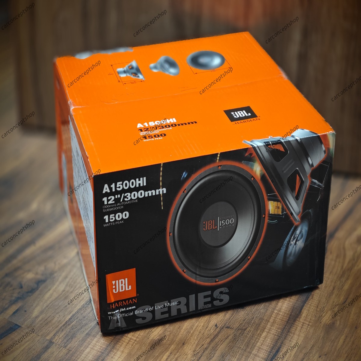 JBL A1500HI 12-Inch Car Subwoofer | 1500W Peak Power | 325W RMS | Deep Bass Performance Subwoofer