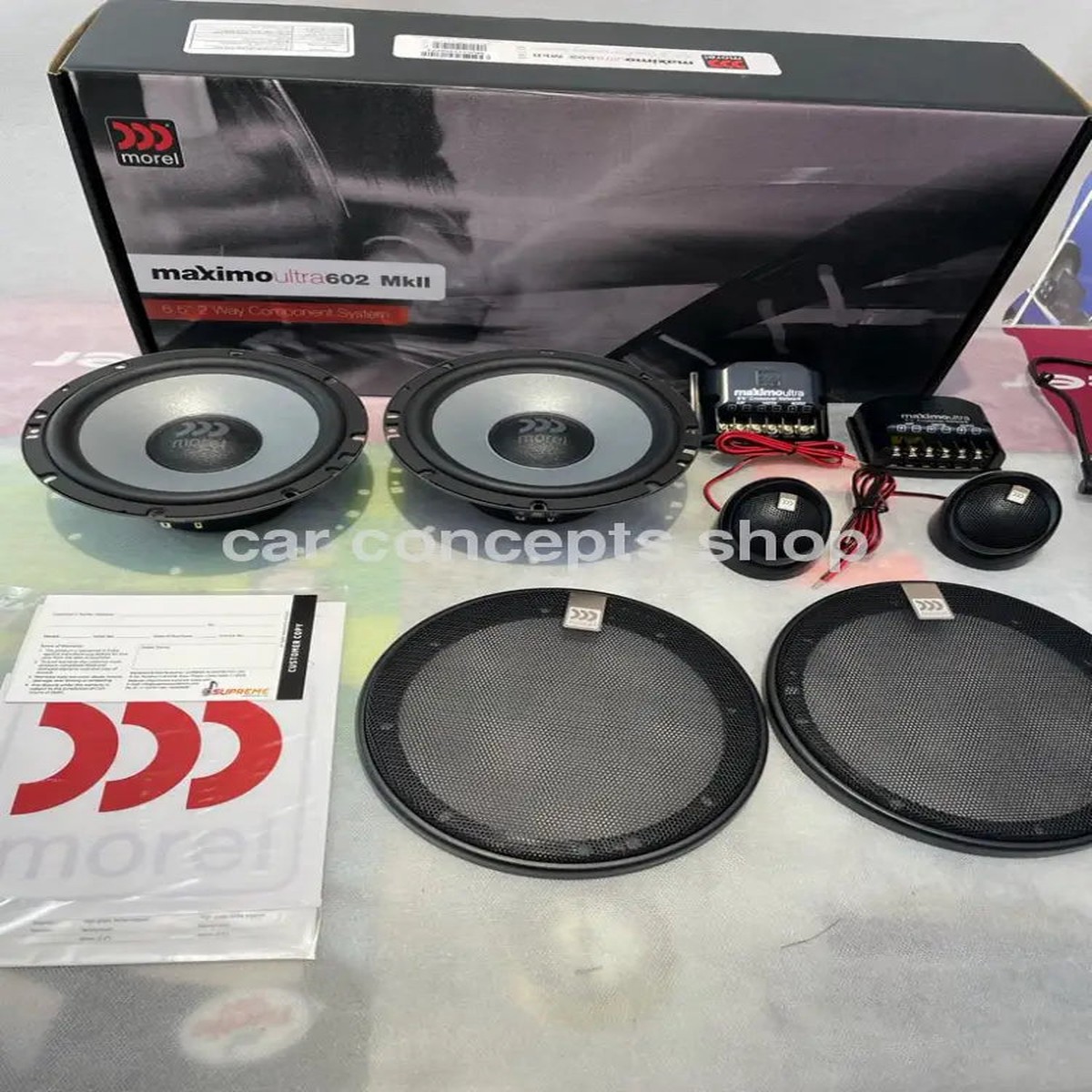 Morel Maximo Ultra 602 6-1/2″ 2-Way Car Audio Component Speaker System