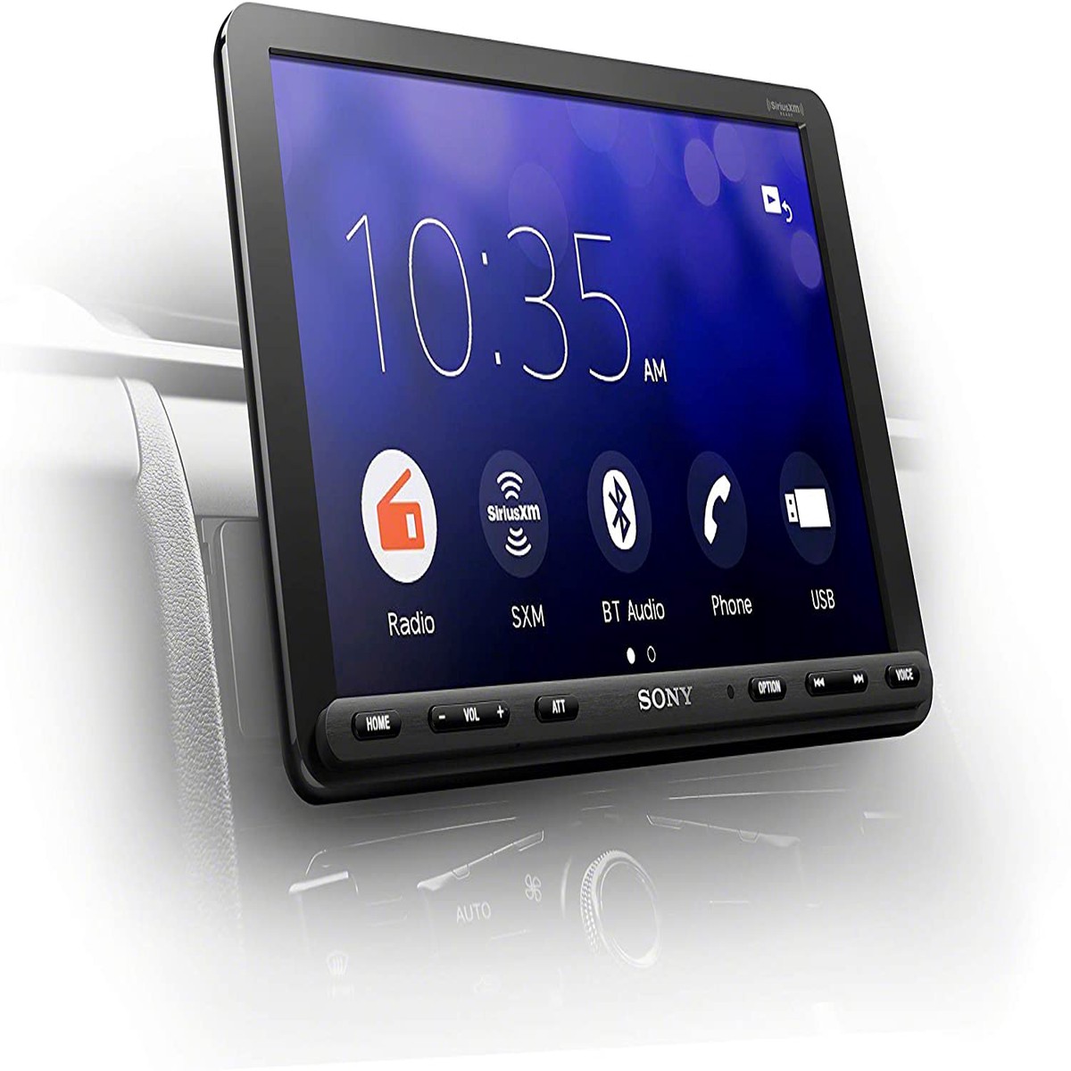 Sony XAV-AX8000 1DIN Chassis 8.95 Floating Display With Apple Car Play, Android Auto, Media Receiver With Bluetooth