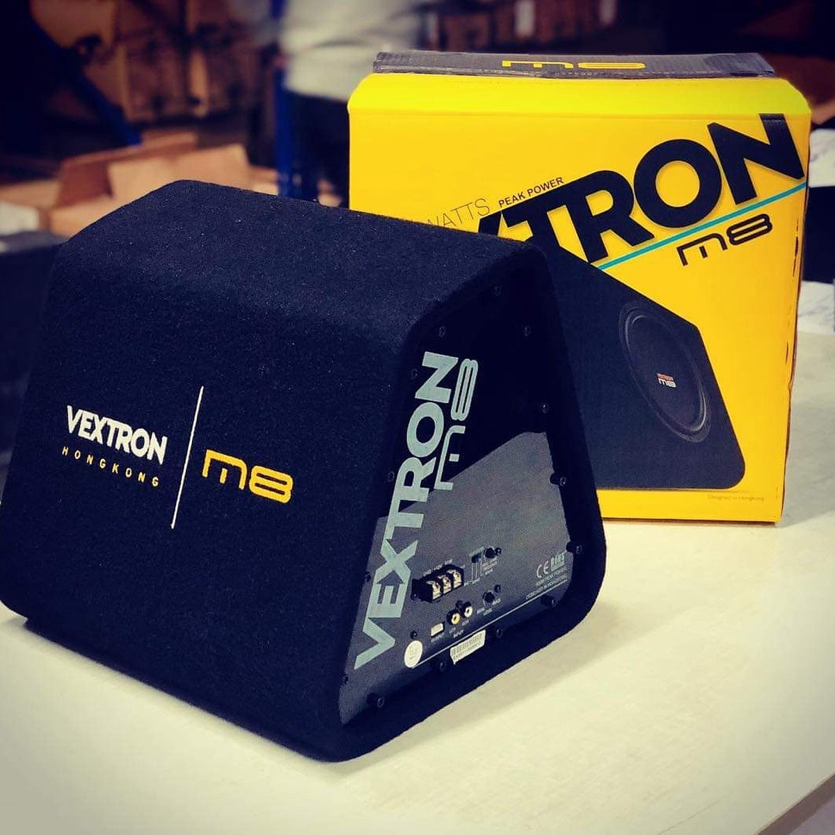 Vextron M8x Active Compact Subwoofer Enclosure