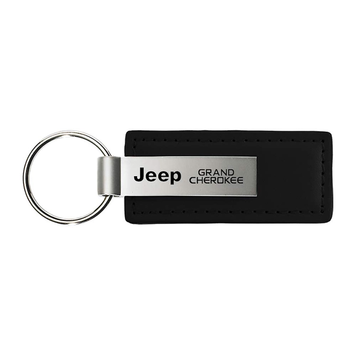 AuTomotive Gold, Inc. Leather Key Fob for Jeep Grand Cherokee (Black)