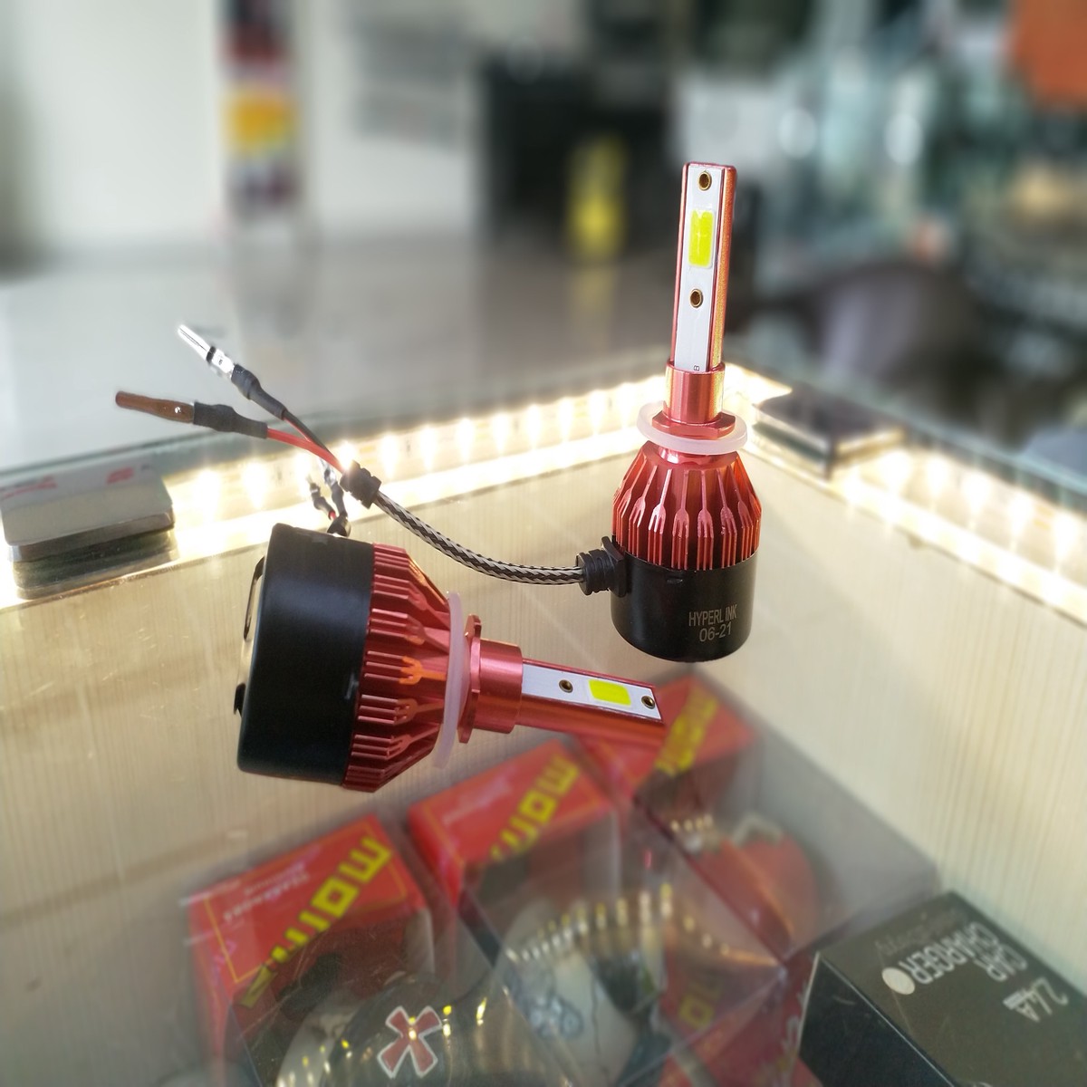 Hyperlink H27 LED Bulb For Car Class A Product 40watt 4000lm