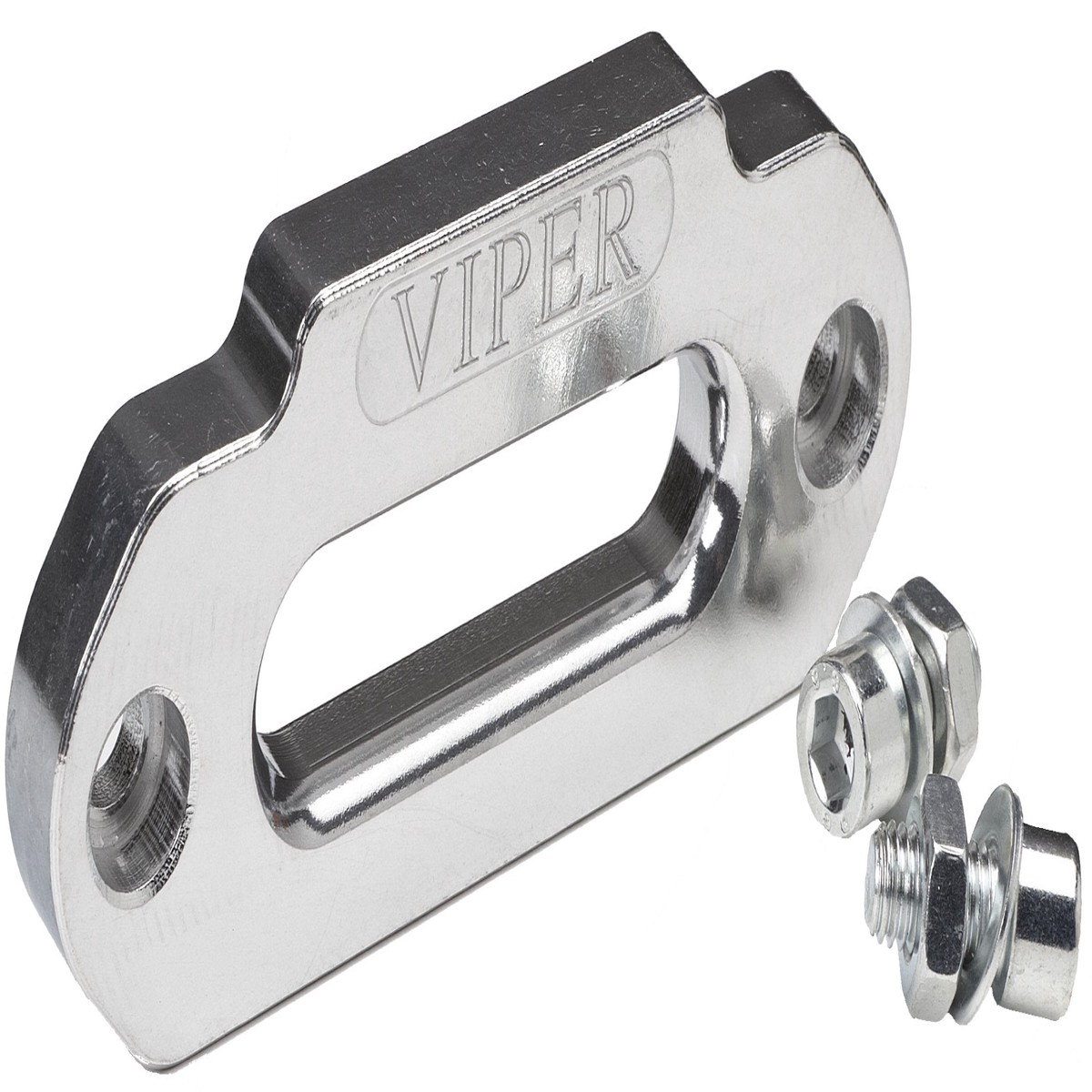 MotoAlliance VIPER ATV/UTV Aluminum Hawse Fairlead for Synthetic Rope 4.875 x 3 pattern