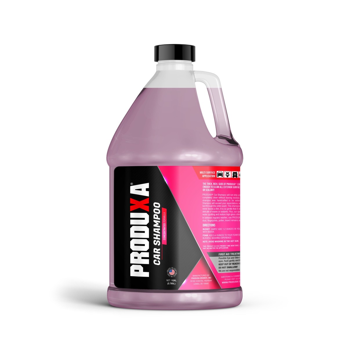 PRODUXA CAR SHAMPOO – 1 GALLON REFILL