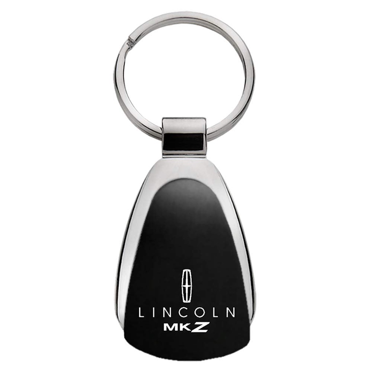 AuTOMOTIVE GOLD Lincoln MKZ Black Tear Drop Key Chain