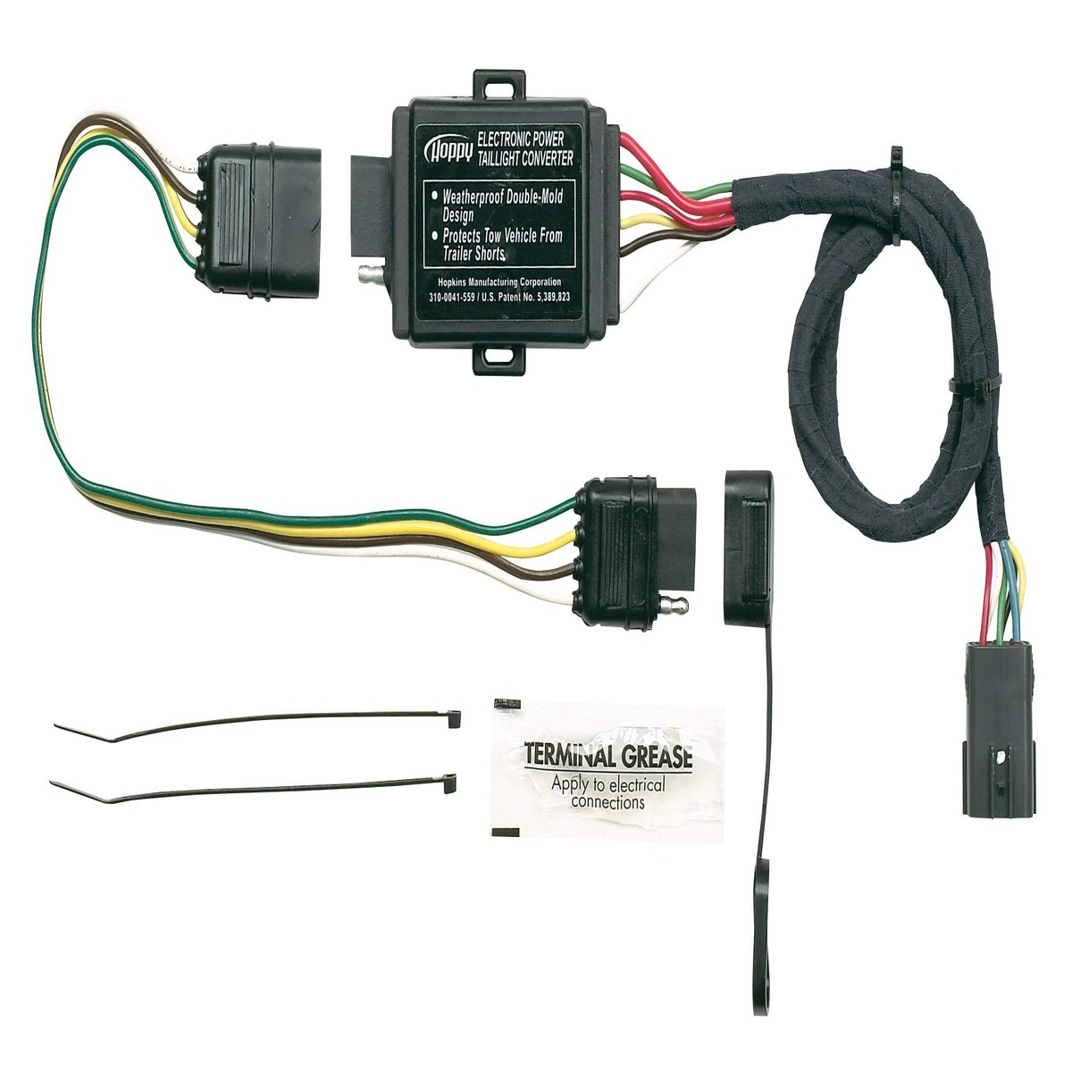 Hopkins Towing Solutions 43875 PlugIn Simple Vehicle to Trailer Wiring Kit