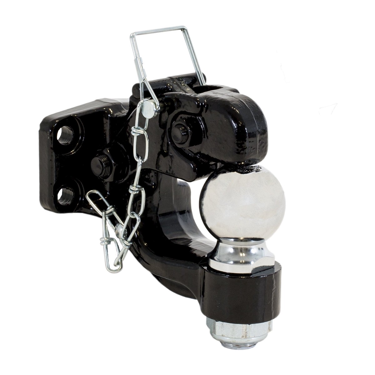 Buyers Products (10055) 8Ton Combination Hitch with Mounting Kit, 25/16 Inch Ball , Black