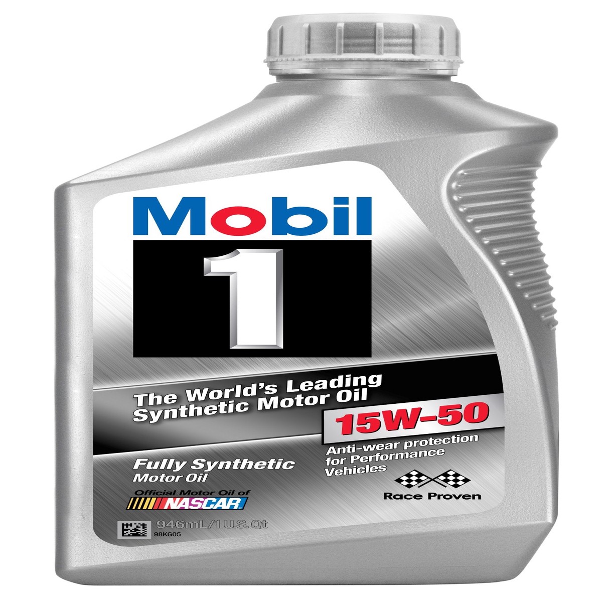Mobil 1 98JM55 15W50 Synthetic Motor Oil  1 Quart