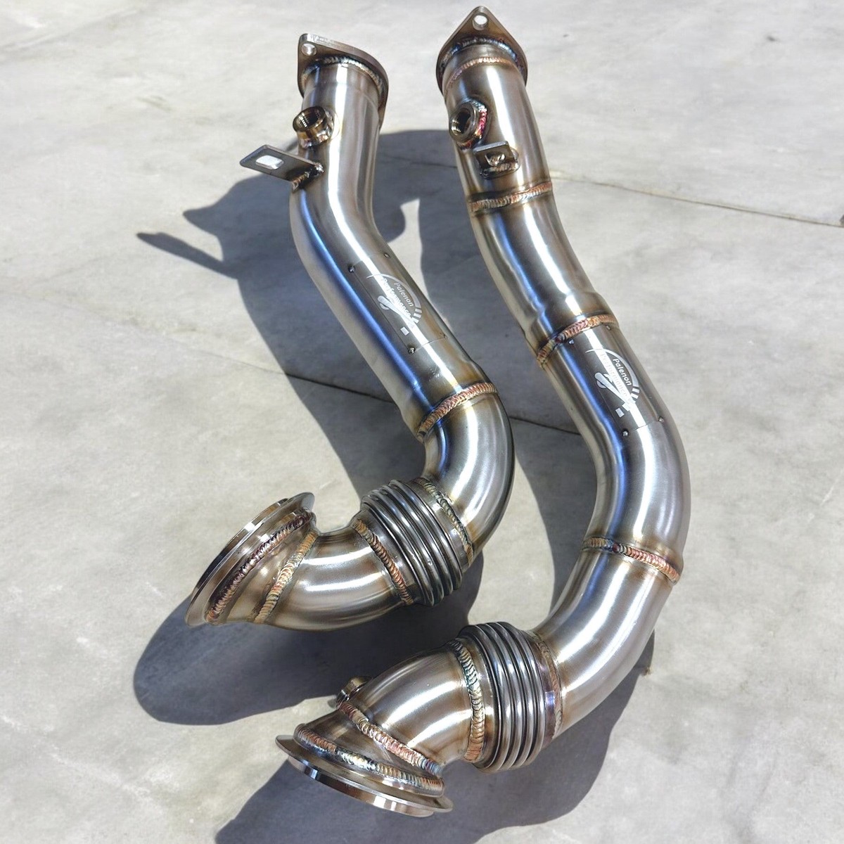 2007-2013 N54 Racing Downpipes For BMW 1M/ 135i/ 335i/ 335is/ 335Xi - Palenon Performance