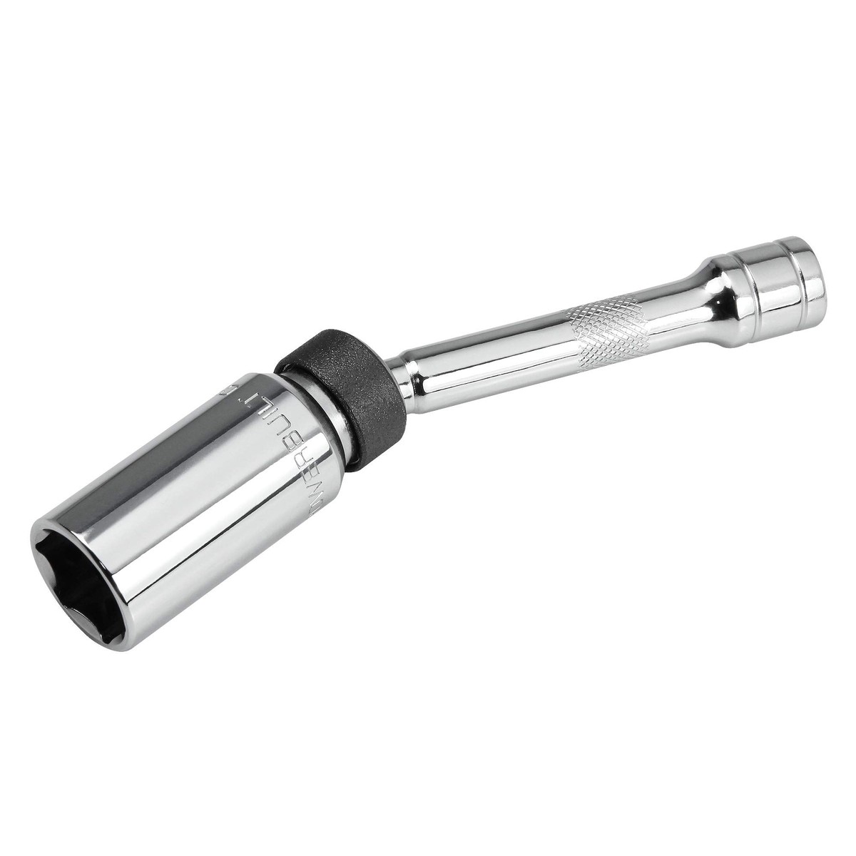 Powerbuilt 641852 3/8 Dr. 6 Pt. Magnetic Swivel Spark Plug Socket, 5/8 x 6 L