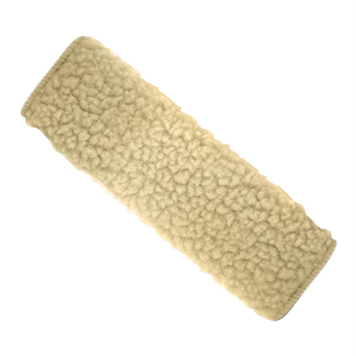 SEATBELT SHOULDER PAD SIMULATED SHEEP