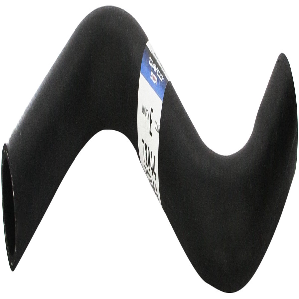 Dayco 72044 Curved Hose, Black