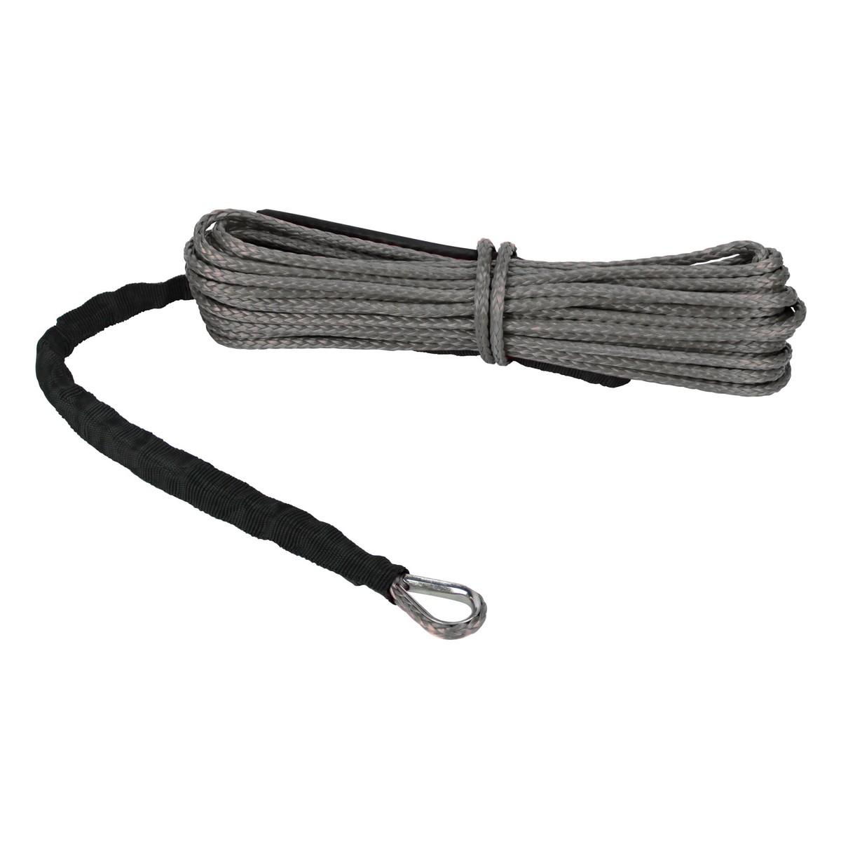 Extreme Max 5600.3081 The Devils Hair Synthetic ATV / UTV Winch Rope  Gray