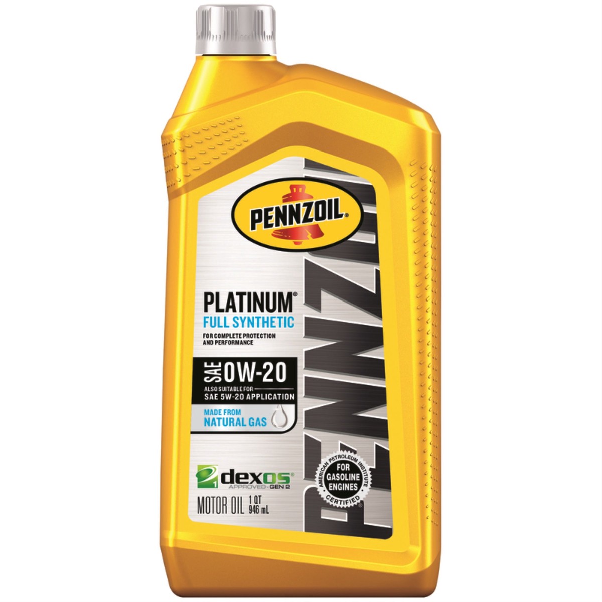 MOTOR OIL 0W20 SYN QT (Pack of 6)