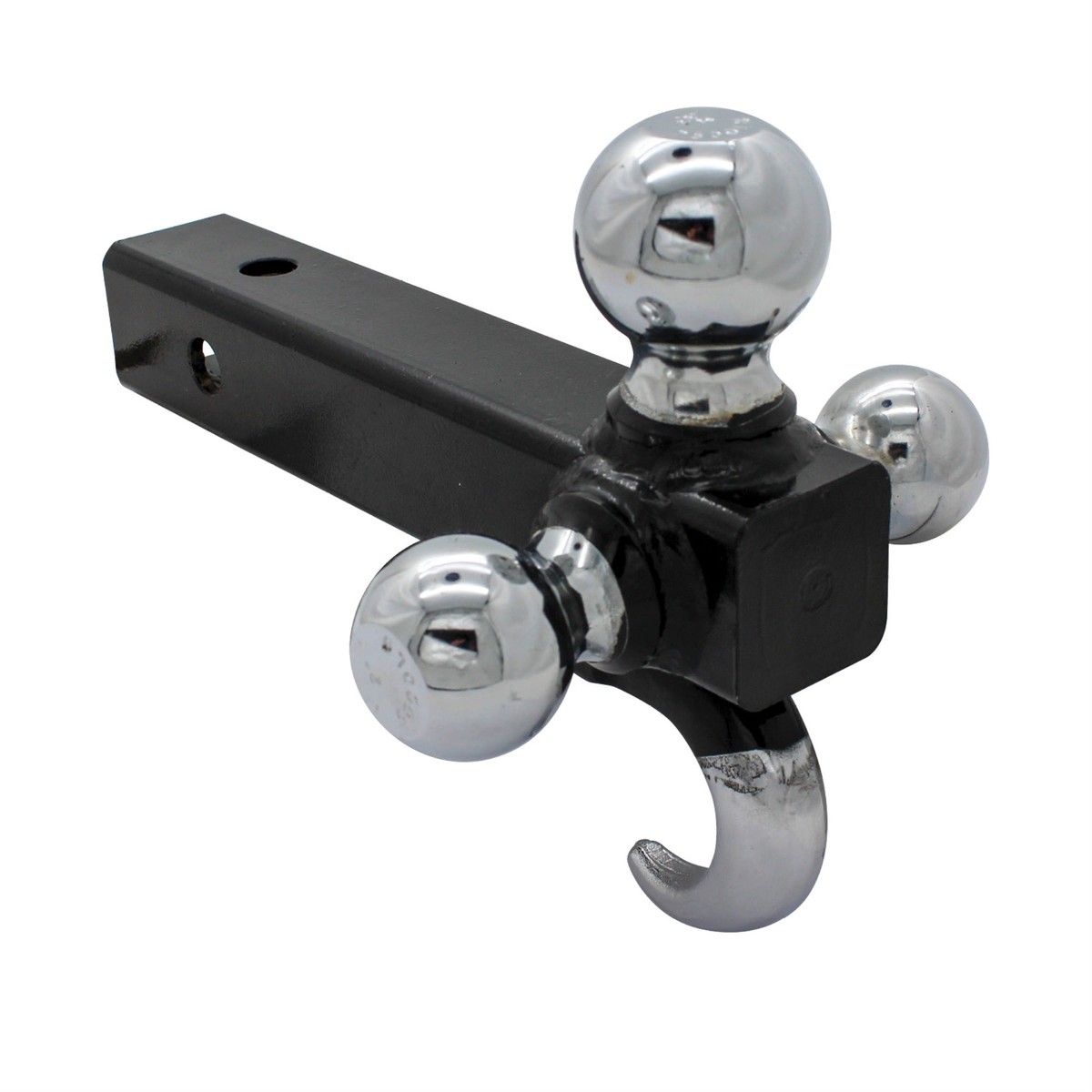 Extreme Max 5001.1367 TriBall Trailer Hitch with Tow Hook