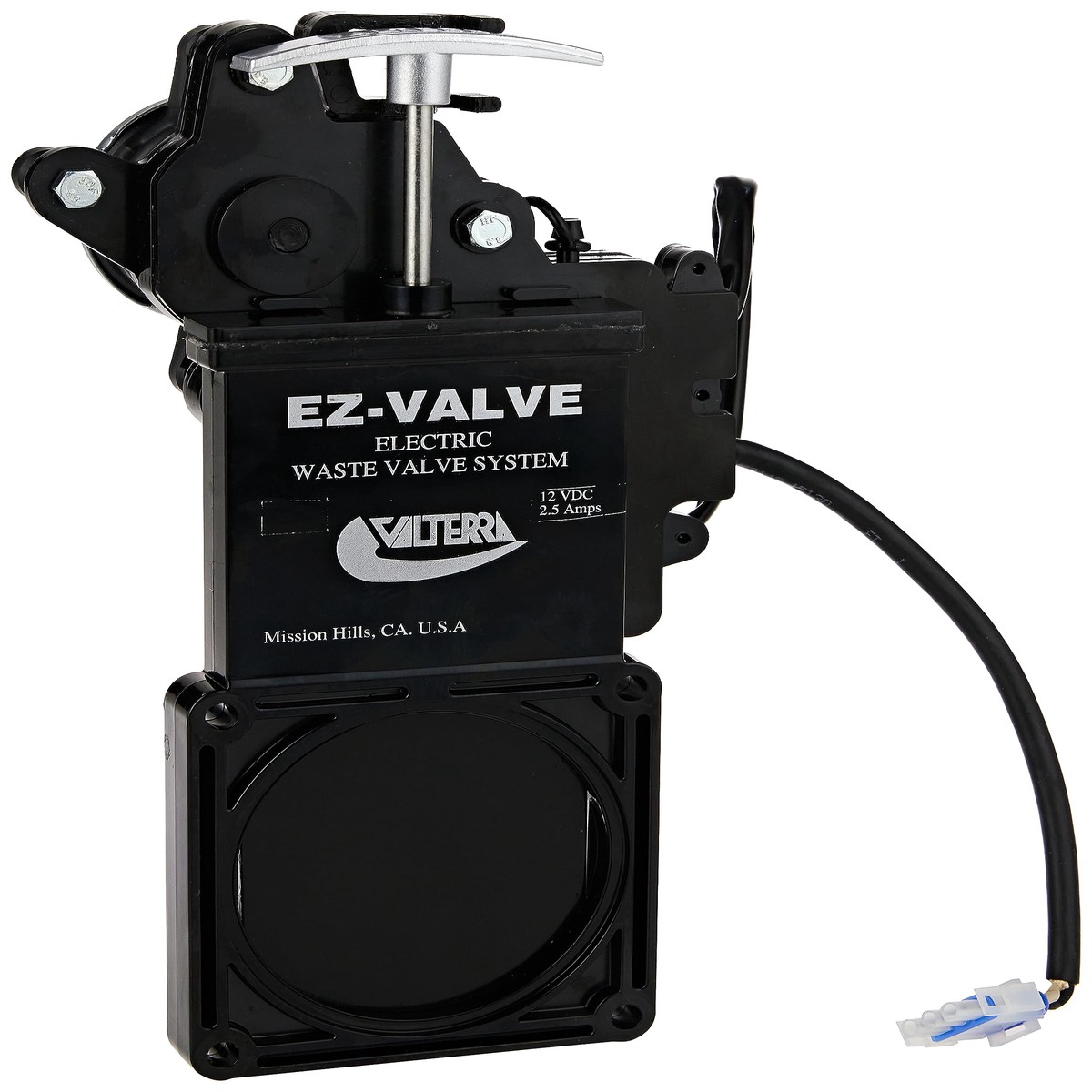 Valterra E1003VP EZ Valve 3 Electric Waste Valve System,Black