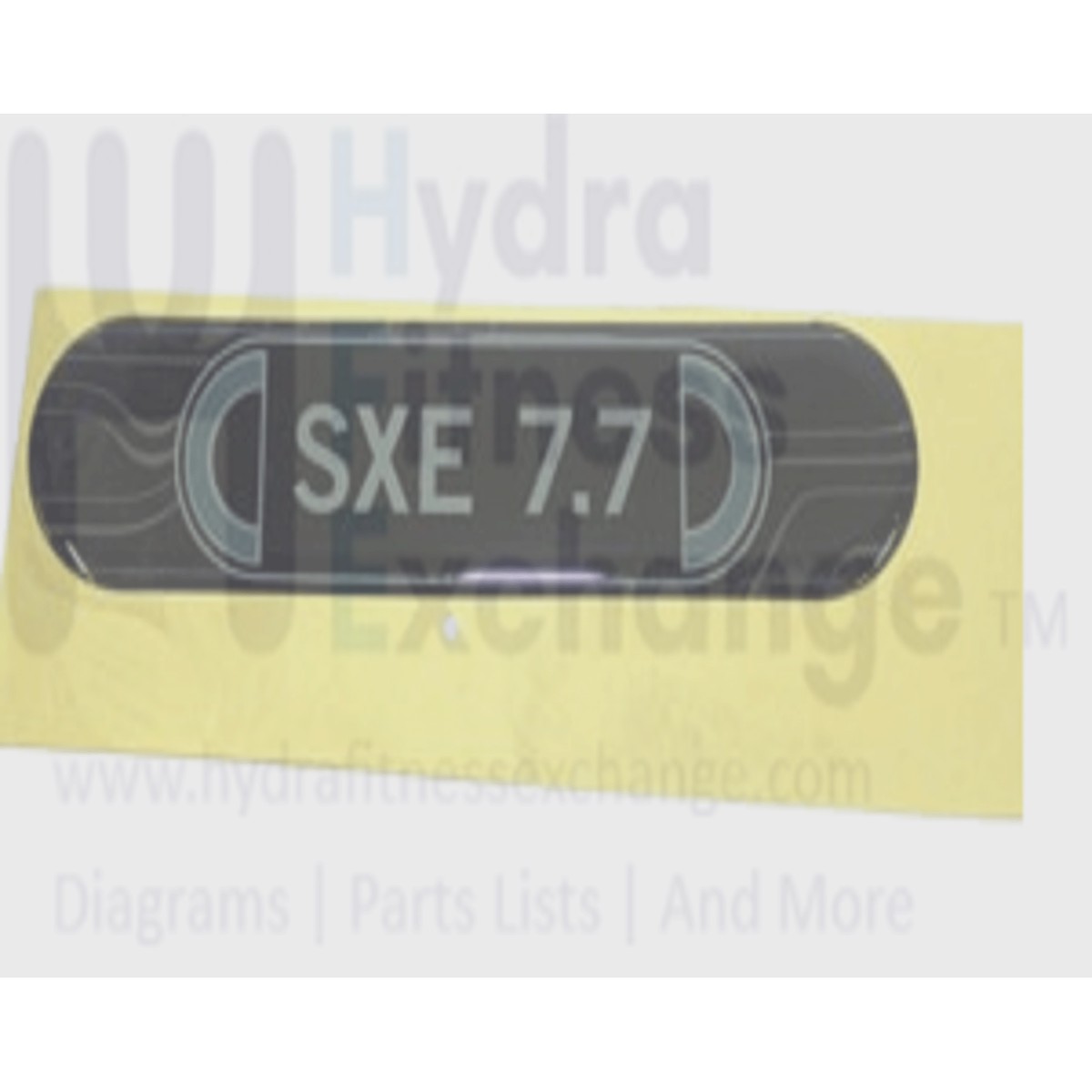 Horizon Fitness EP189 Elliptical Decal Side Cover 076524