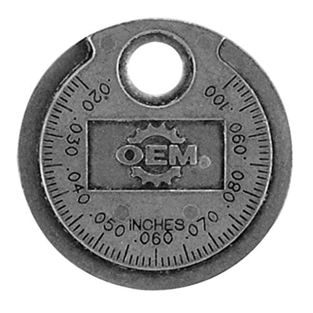 OEMTOOLS 25352 Ramp Style Spark Plug Gap Gauge, Spark Plug Gapping Tool, Spark Plug Gauge Gap Tool, Spark Plug Adjustment Tool,
