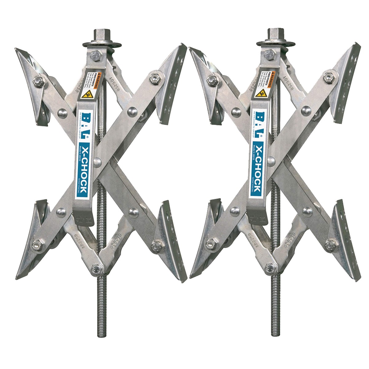 XChock Wheel Stabilizer  Pair  One Handle  28012