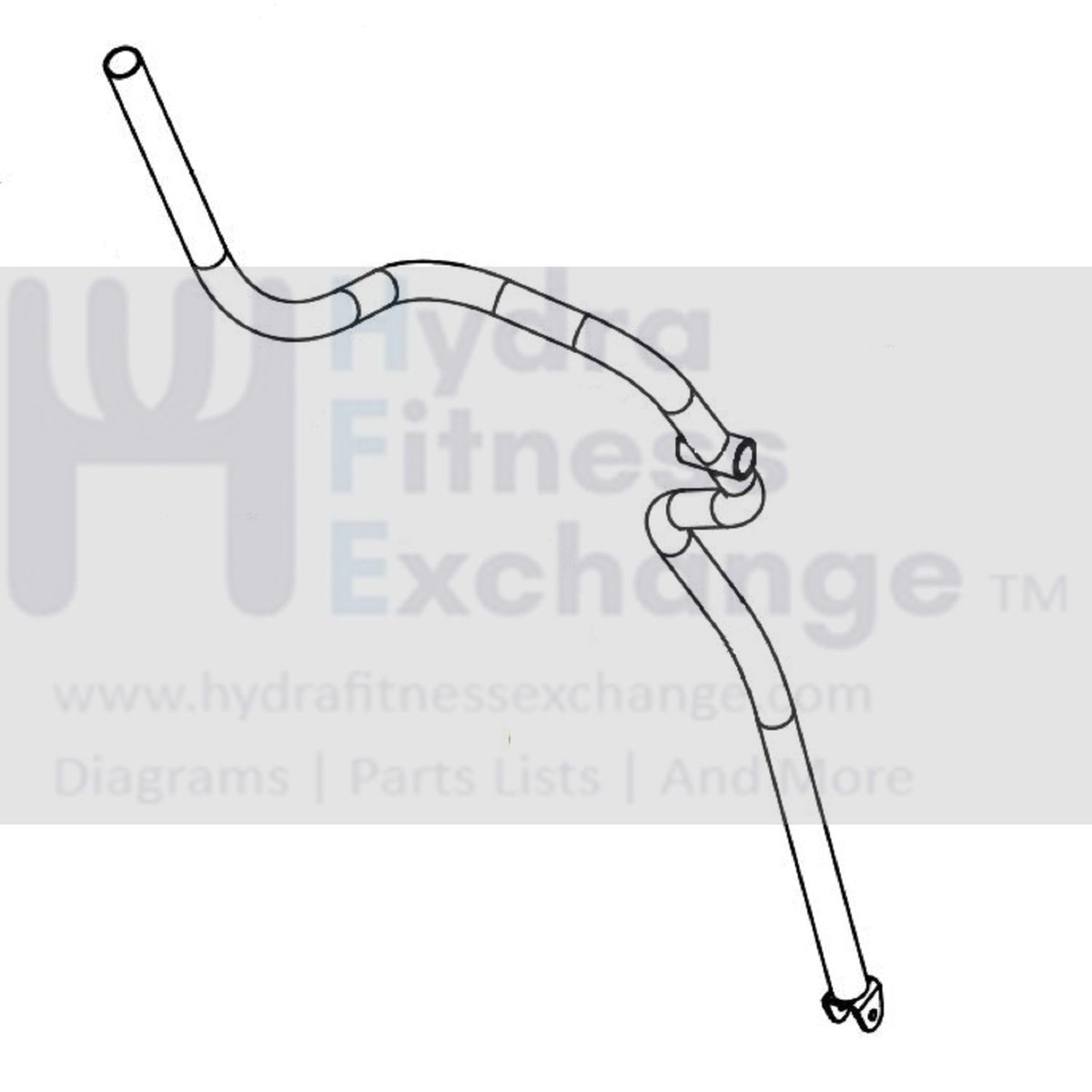 Horizon Fitness EX76 - EP199 Elliptical Left Handlebar Set 084261