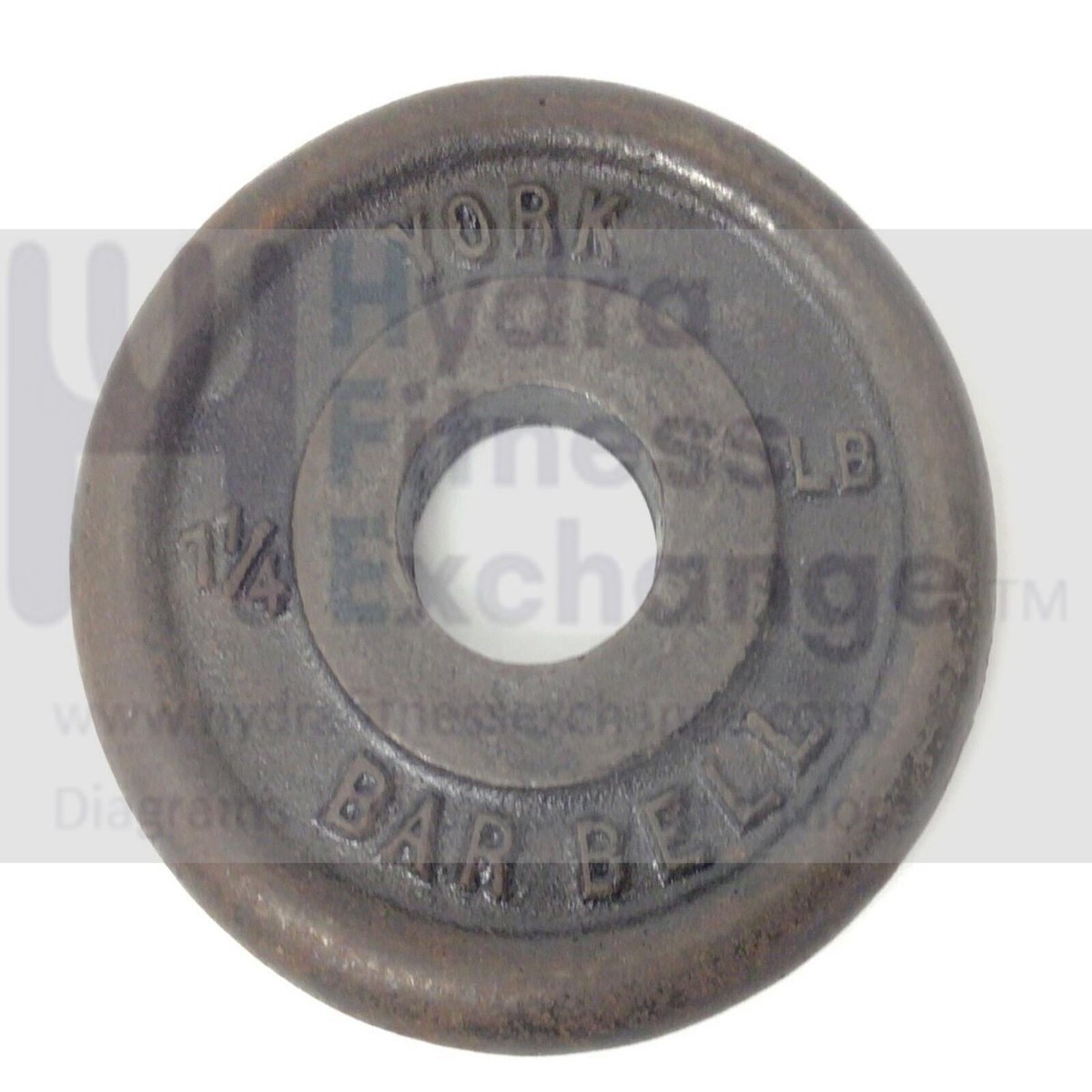 York Standard Weight Plate 1.25 Lb